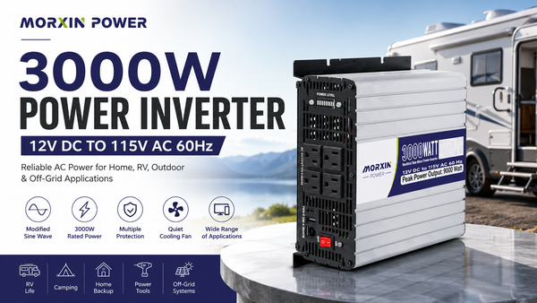 3000W 12V to 115V Modified Sine Wave Inverter Guide