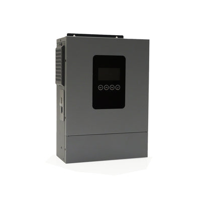 1200W 12V Hybrid Solar Inverter | 100A MPPT, Pure Sine Wave Off-Grid Power for RV & Cabin
