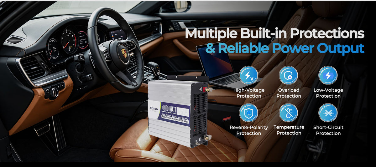 MorxinVolt 12V 3000W Modified Sine Wave Inverter