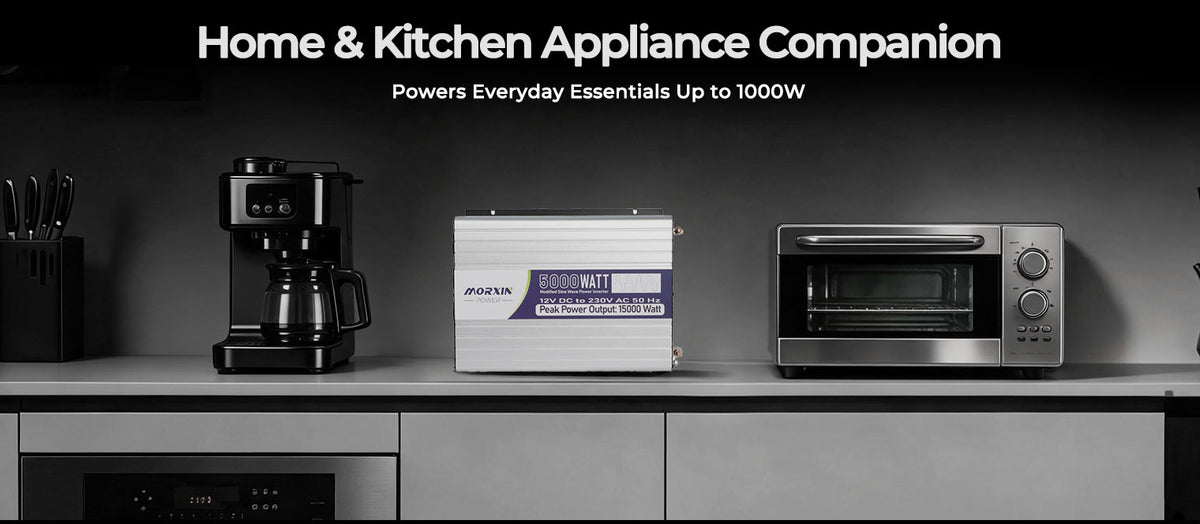 MorxinVolt 12V 5000W Modified Sine Wave Inverter