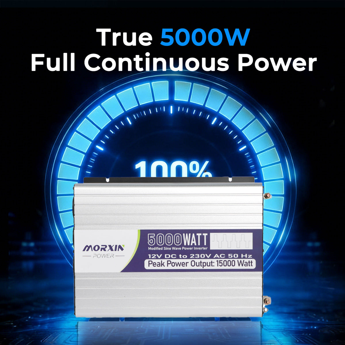 MorxinVolt 12V 5000W Modified Sine Wave Inverter