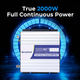 MorxinVolt 12V 2000W Modified Sine Wave Inverter