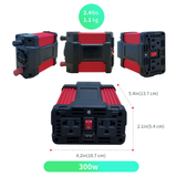 MorxinVolt Red Edition – 12V 300W/400W/600W Modified Sine Wave Inverters