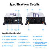 MorxinVolt 12V 3000W Modified Sine Wave Inverter