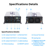 MorxinVolt 12V 5000W Modified Sine Wave Inverter