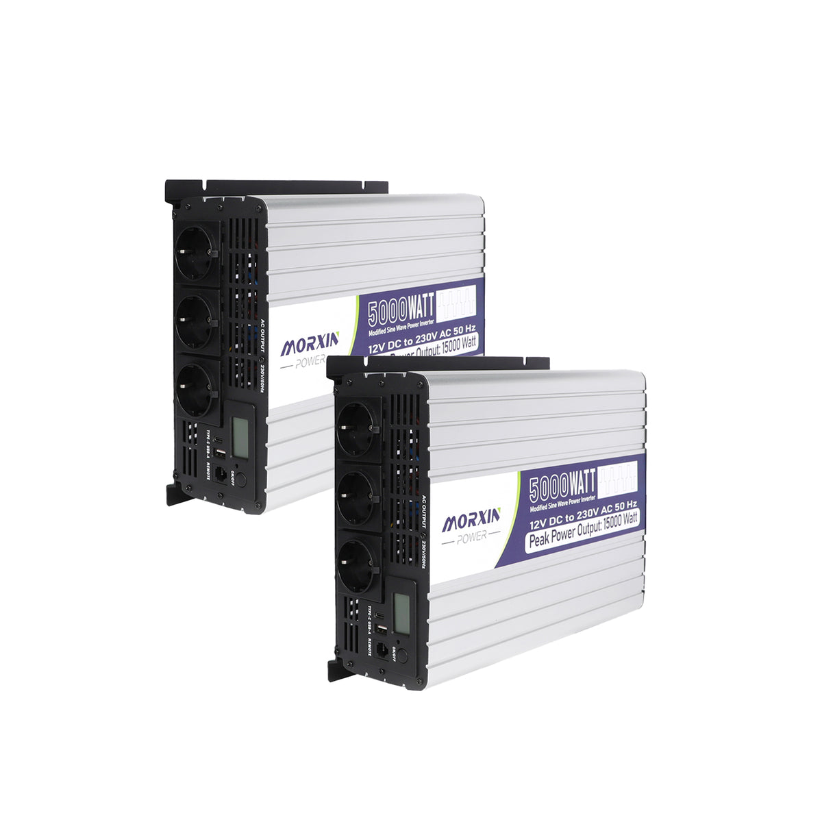 MorxinVolt 12V 5000W Modified Sine Wave Inverter