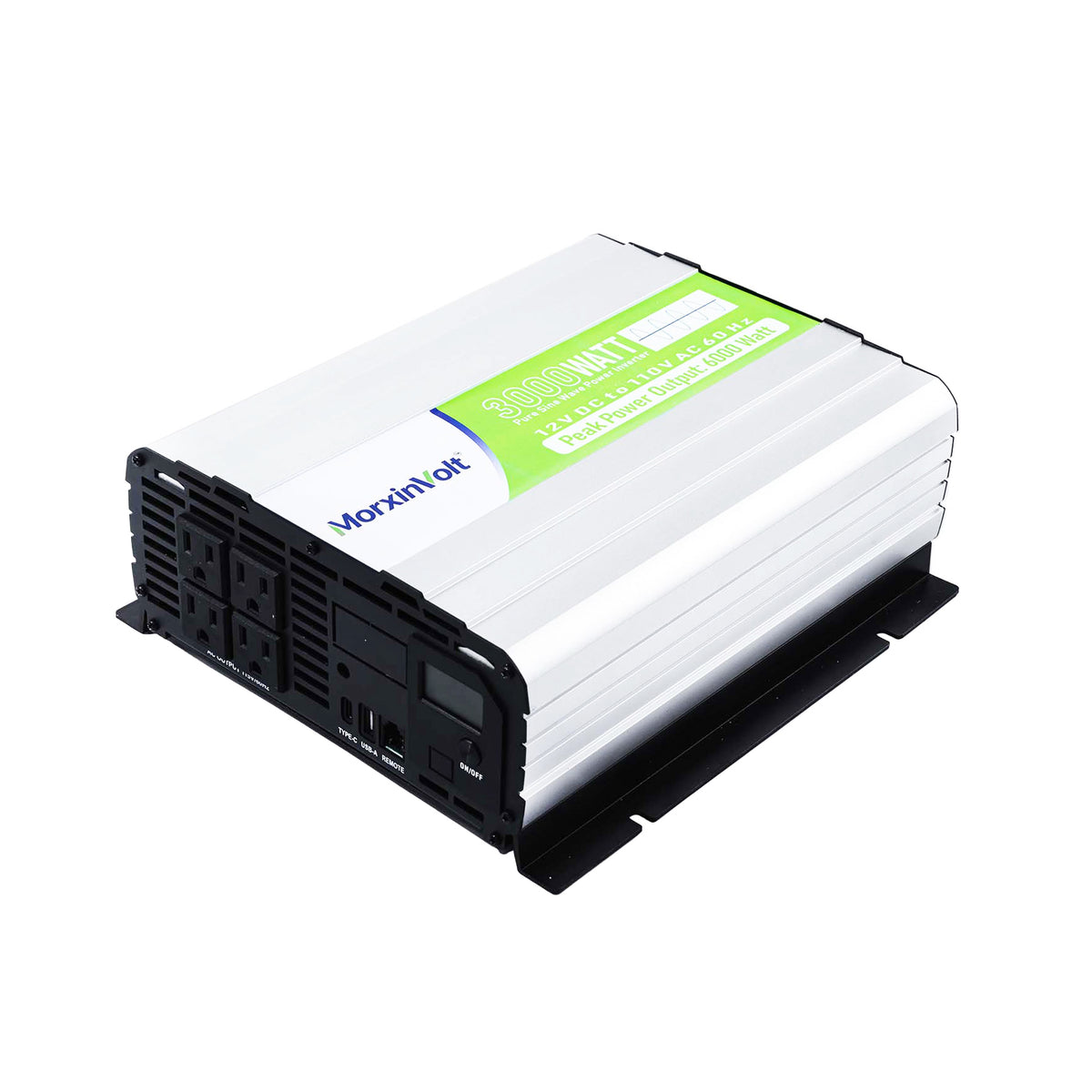 MorxinVolt 12V 3000W Pure Sine Wave Inverter