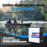 MorxinVolt 12V 2000W Modified Sine Wave Inverter