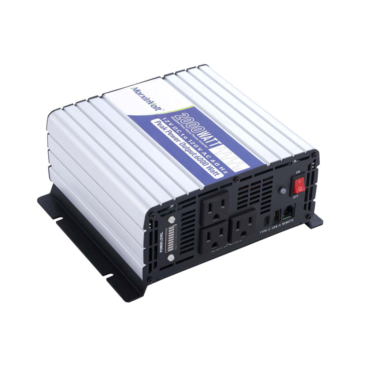 MorxinVolt 12V 2000W Modified Sine Wave Inverter