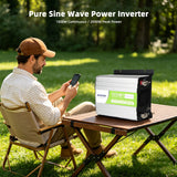 MorxinVolt 12V 1000W Pure Sine Wave Inverter