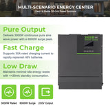 48V 3000W Pure Sine Wave Inverter Charger – 220V/50Hz, 30A Charging, LCD Fault Display