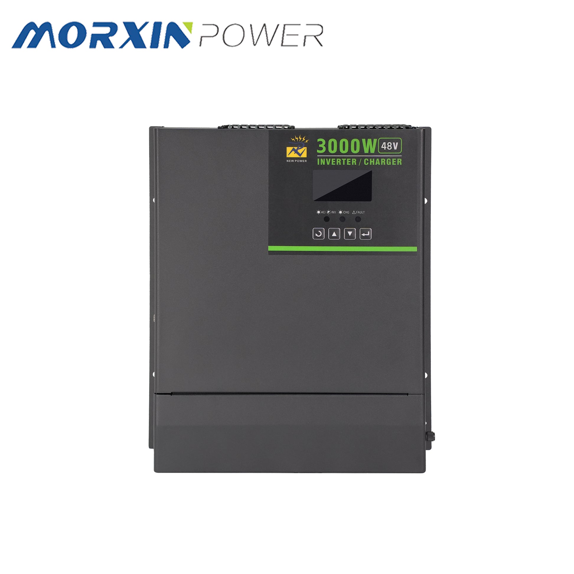 MorxinVolt 3000W Pure Sine Wave Inverter Charger 48V DC to 120V/220V AC Off-Grid Solar Inverter