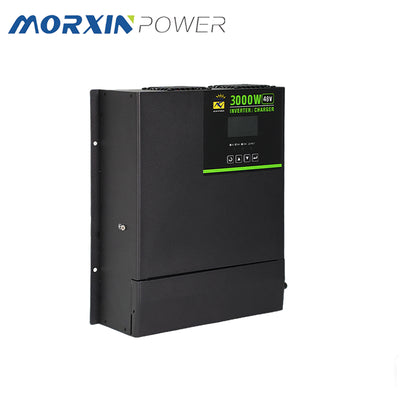 MorxinVolt 3000W Pure Sine Wave Inverter Charger 48V DC to 120V/220V AC Off-Grid Solar Inverter