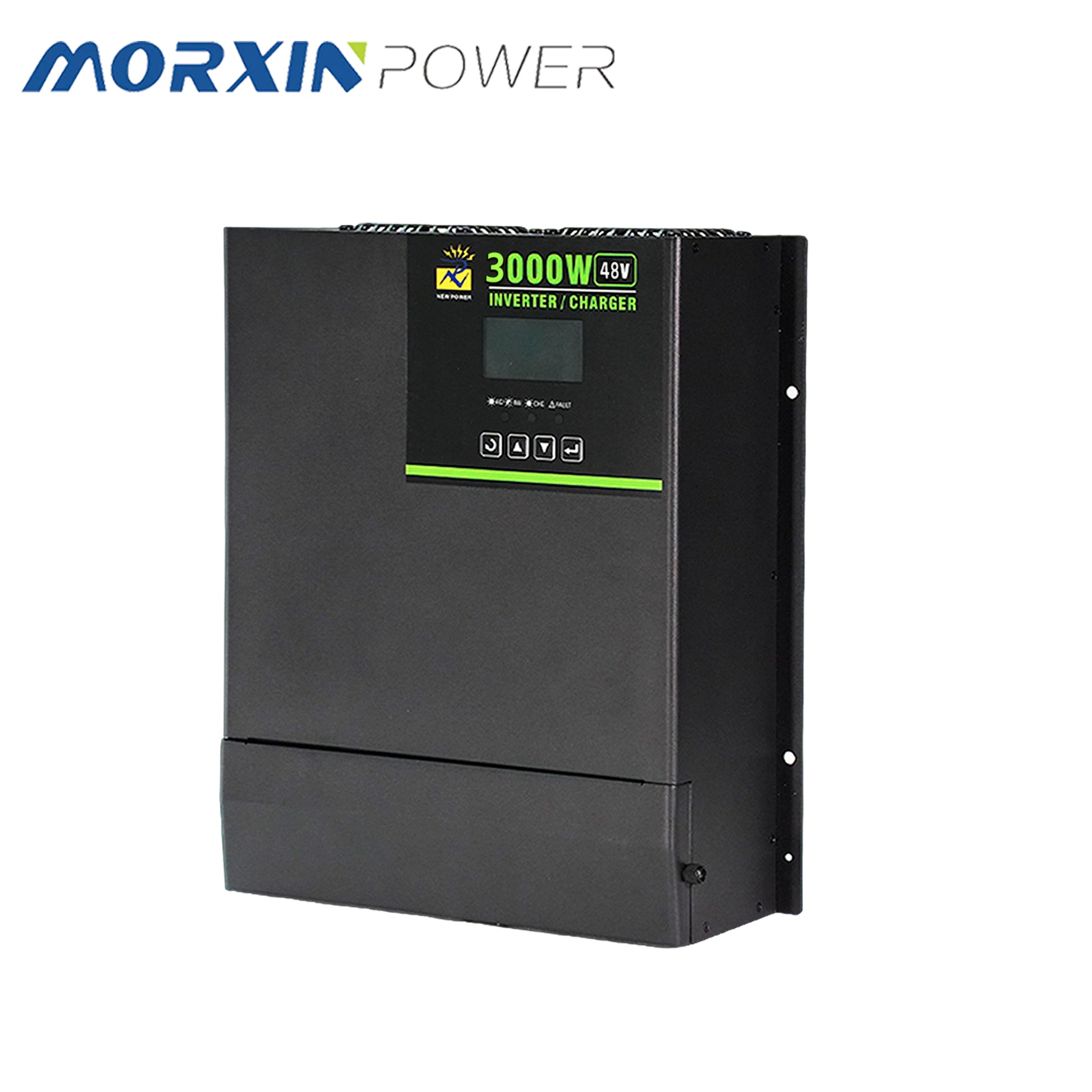 MorxinVolt 3000W Pure Sine Wave Inverter Charger 48V DC to 120V/220V AC Off-Grid Solar Inverter