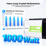 MorxinVolt 12V 1000W Pure Sine Wave Inverter