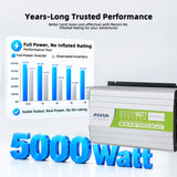 MorxinVolt 12V 5000W Pure Sine Wave Inverter