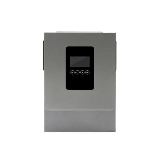 1200W 12V Hybrid Solar Inverter | 100A MPPT, Pure Sine Wave Off-Grid Power for RV & Cabin