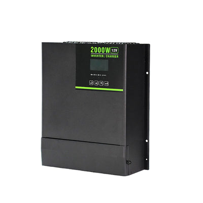12V 3000W Pure Sine Wave Inverter Charger, 6000W Peak Power, 220V AC Output, 150A Battery Charger for Solar Power, RV and Off-Grid Systems
