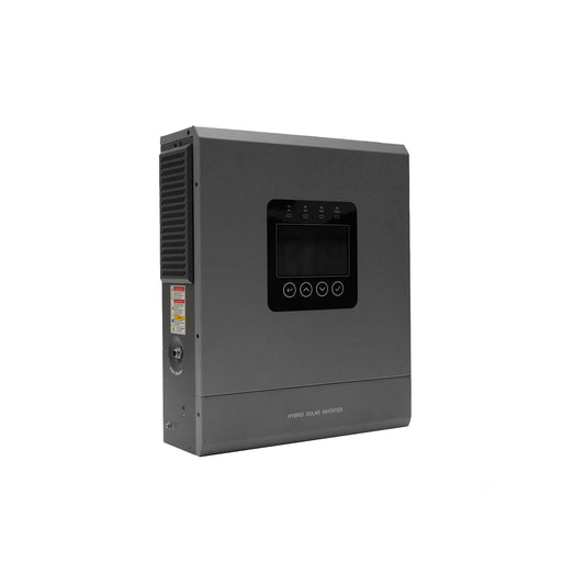 6000W 48V Off-Grid Solar Inverter, 6kW Pure Sine Wave Hybrid Inverter with 120A MPPT Charge Controller, WiFi Monitor