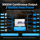 MorxinVolt 12V 5000W Modified Sine Wave Inverter