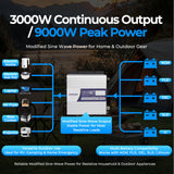 MorxinVolt 12V 3000W Modified Sine Wave Inverter
