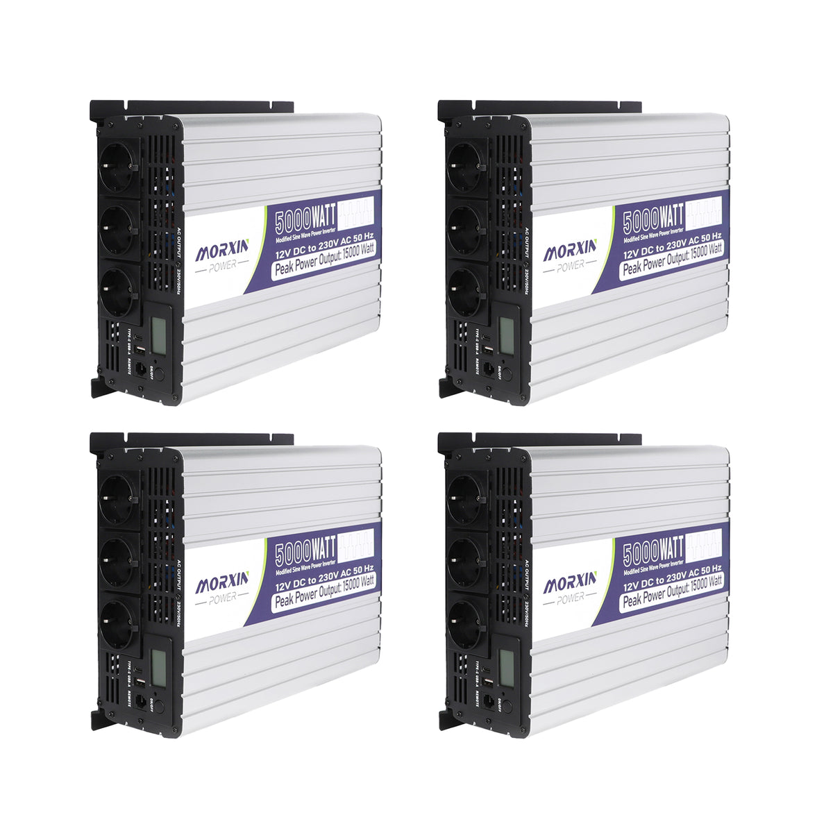 MorxinVolt 12V 5000W Modified Sine Wave Inverter