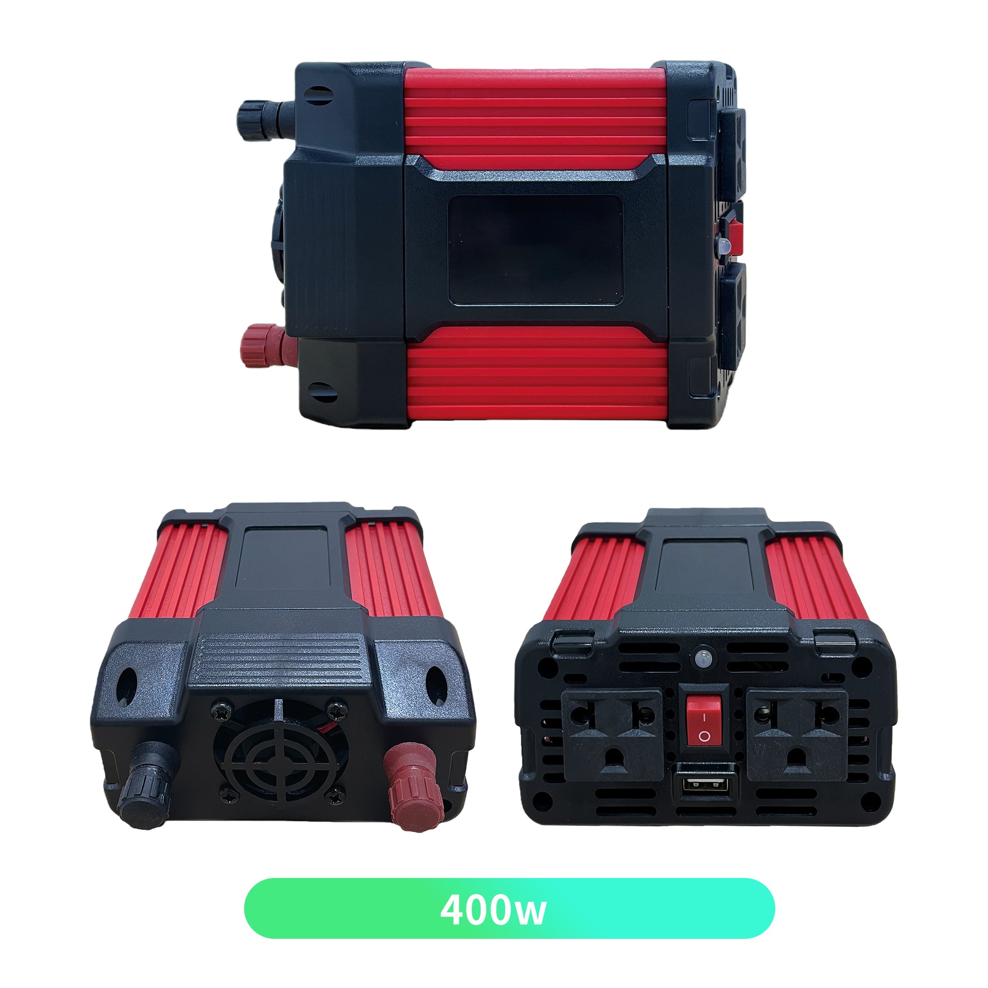 MorxinVolt Red Edition – 12V 300W/400W/600W Modified Sine Wave Inverters