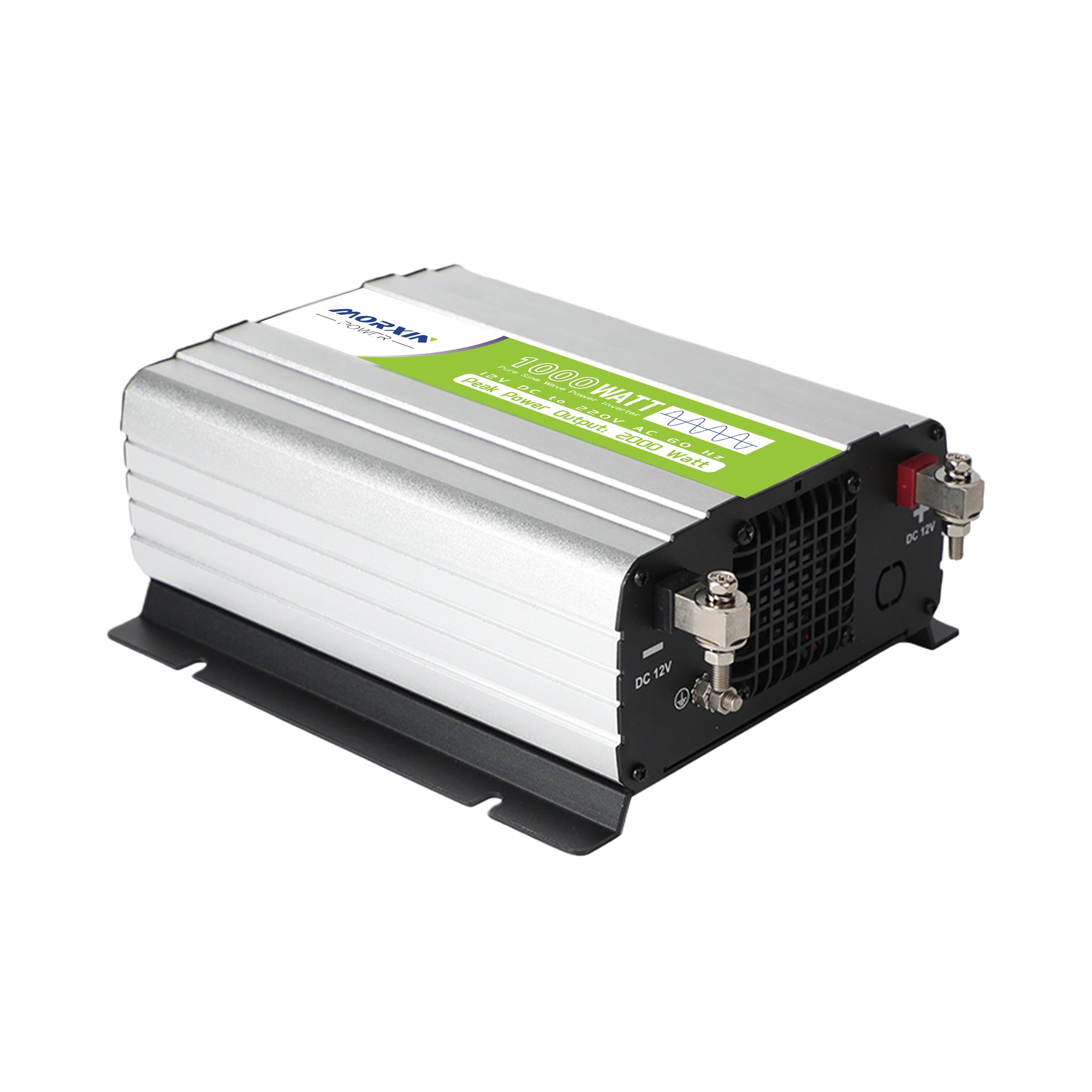 Silver 12V 1000W Pure Sine Wave Inverter Heat Dissipation Vent Details